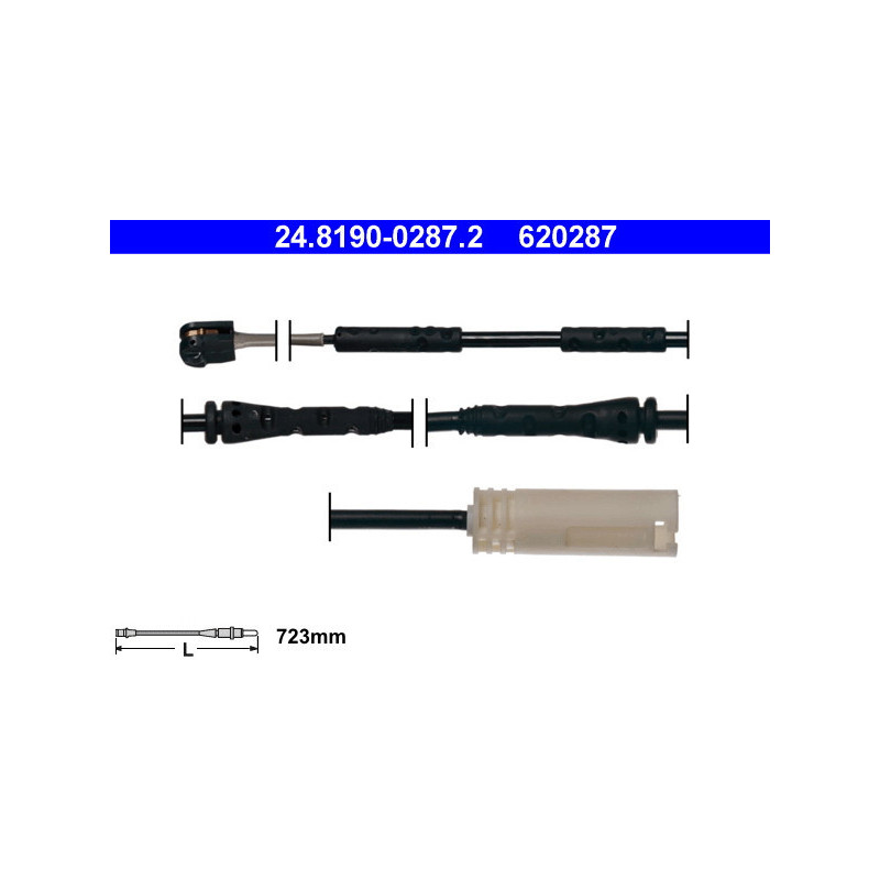 ATE 24.8190-0287.2 Bremsbelagverschleißsensor für BMW 3 1