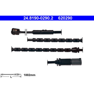ATE 24.8190-0290.2 Sensor desgaste pastillas freno para BMW X5 X6