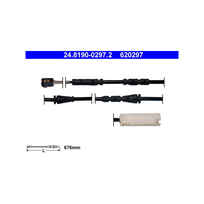 ATE 24.8190-0297.2 Czujnik zużycia klocków hamulcowych dla BMW X1
