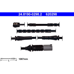ATE 24.8190-0298.2 Sensore usura pastiglie freni anteriore sinistra per BMW 5 6 7