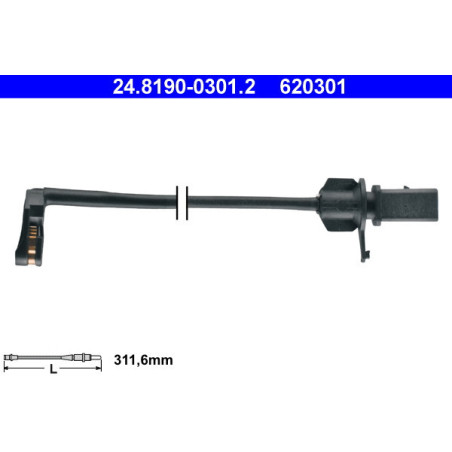 ATE 24.8190-0301.2 Bremsbelagverschleißsensor für Audi A6 A7 A8 Q5