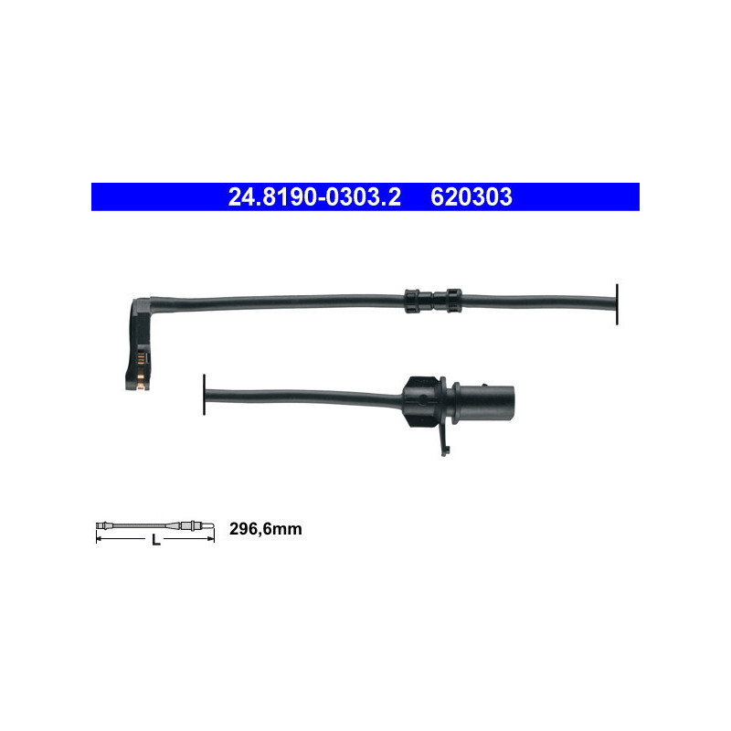ATE 24.8190-0303.2 Brake Pad Wear Sensor for Audi A8