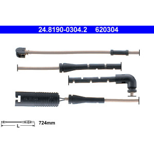 ATE 24.8190-0304.2 Brake Pad Wear Sensor Front for