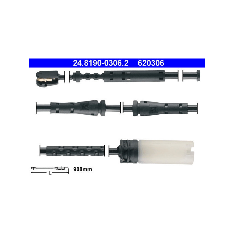 ATE 24.8190-0306.2 Bremsbelagverschleißsensor für MINI Countryman Paceman