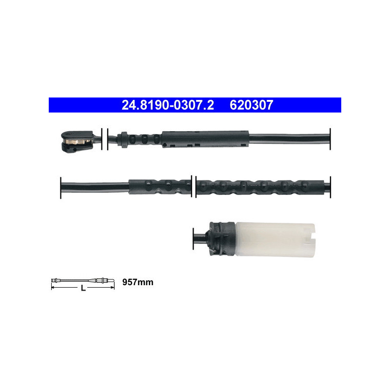 ATE 24.8190-0307.2 Brake Pad Wear Sensor for MINI Countryman Paceman