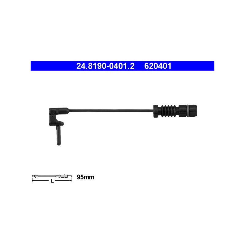 ATE 24.8190-0401.2 Brake Pad Wear Sensor for E S 124 T1 C SL 190 W123 CLK T1/TN G A T2/LN1 G-Modell