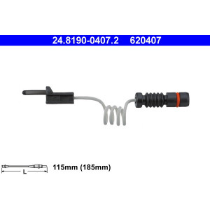 ATE 24.8190-0407.2 Sensore usura pastiglie freni per Sprinter LT G Vito V