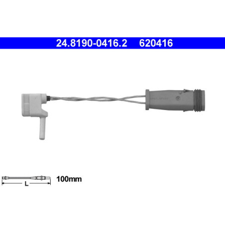 ATE 24.8190-0416.2 Sensor desgaste pastillas freno para Mercedes E S CLS CLK