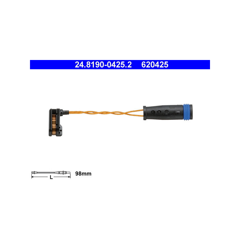 ATE 24.8190-0425.2 Sensor desgaste pastillas freno para Mercedes M GLE R GL E G GLS S