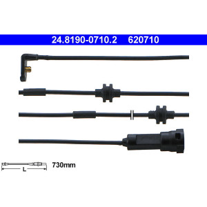 ATE 24.8190-0710.2 Sensore usura pastiglie freni per Omega