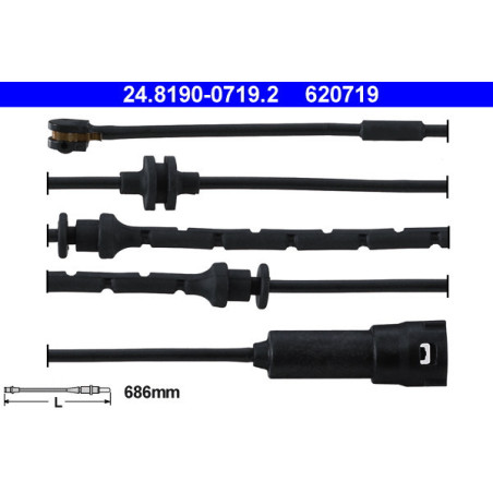 ATE 24.8190-0719.2 Brake Pad Wear Sensor for Vectra Signum Croma