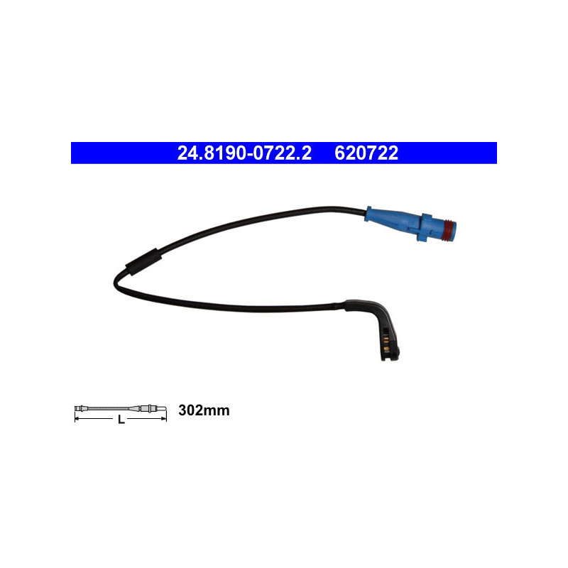 ATE 24.8190-0722.2 Bremsbelagverschleißsensor für Vectra Signum