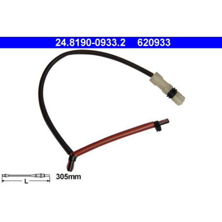 ATE 24.8190-0933.2 Bremsbelagverschleißsensor für 911 Boxster Cayman