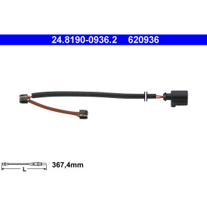 ATE 24.8190-0936.2 Brake Pad Wear Sensor for Cayenne Touareg