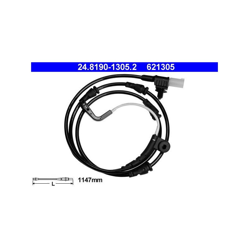 ATE 24.8190-1305.2 Témoin d'usure de plaquette de frein pour Land Rover Discovery