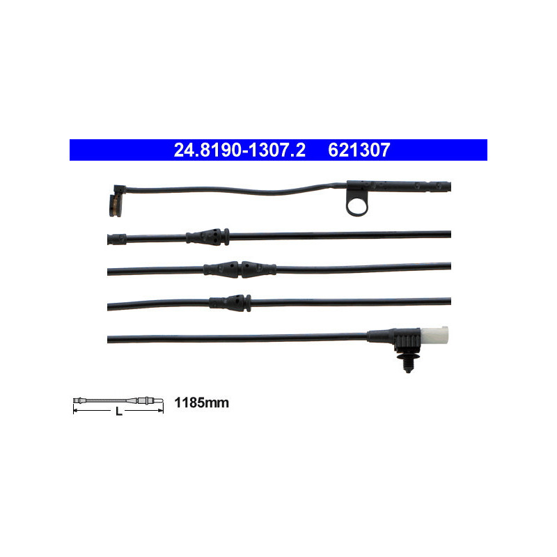 ATE 24.8190-1307.2 Témoin d'usure de plaquette de frein pour
