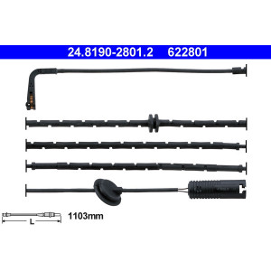 ATE 24.8190-2801.2 Sensor desgaste pastillas freno para 75 ZT ZT-T