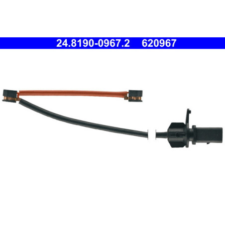 ATE 24.8190-0967.2 Brake Pad Wear Sensor for Macan A7