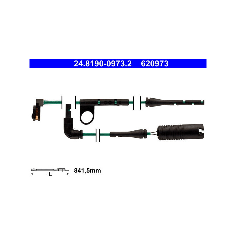 ATE 24.8190-0973.2 Bremsbelagverschleißsensor für