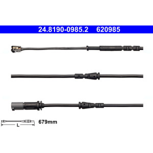 ATE 24.8190-0985.2 Bremsbelagverschleißsensor Vorne Links für BMW i3