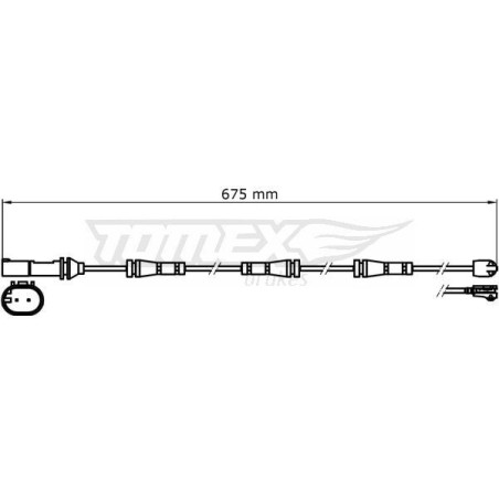 ATE 24.8190-0295.2 Bremsbelagverschleißsensor für