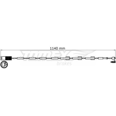 ATE 24.8190-0296.2 Bremsbelagverschleißsensor für