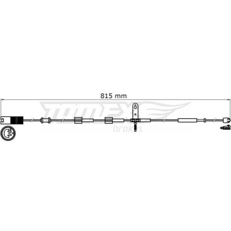 ATE 24.8190-0304.2 Sensore usura pastiglie freni per
