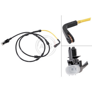 ATE 24.8190-0715.2 Sensor desgaste pastillas freno para