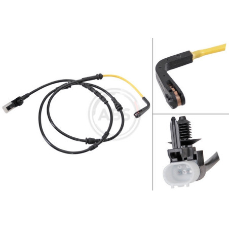 ATE 24.8190-0715.2 Sensor desgaste pastillas freno para