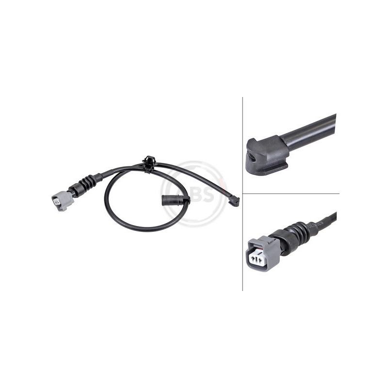ATE 24.8190-0930.2 Sensor desgaste pastillas freno para