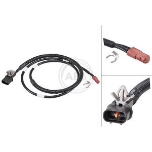 ATE 24.8190-0971.2 Sensor desgaste pastillas freno para