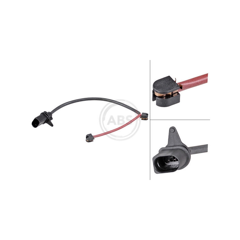 ATE 24.8190-0966.2 Sensor desgaste pastillas freno para