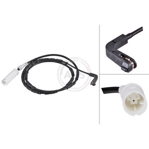 ATE 24.8190-0980.2 Sensor desgaste pastillas freno para