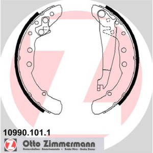 ZIMMERMANN 10990.101.1 Kit ganasce freno per