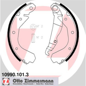 ZIMMERMANN 10990.101.3 Juego de zapatas de frenos para