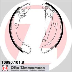 ZIMMERMANN 10990.101.8 Zestaw szczęk hamulcowych dla