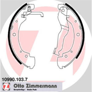 ZIMMERMANN 10990.103.7 Juego de zapatas de frenos para