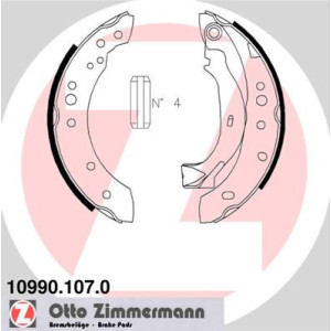 ZIMMERMANN 10990.107.0 Zestaw szczęk hamulcowych dla