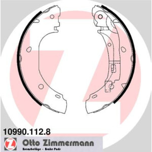 ZIMMERMANN 10990.112.8 Bremsbackensatz für
