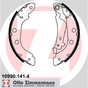 ZIMMERMANN 10990.141.4 Zestaw szczęk hamulcowych dla