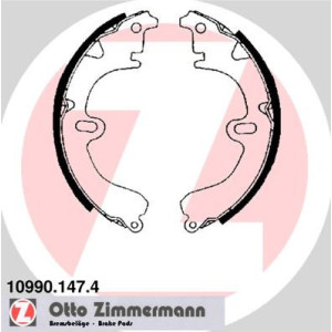 ZIMMERMANN 10990.147.4 Sada brzdových čelistí pro
