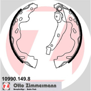 ZIMMERMANN 10990.149.8 Juego de zapatas de frenos para