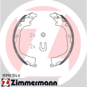 ZIMMERMANN 10990.154.6 Kit ganasce freno per