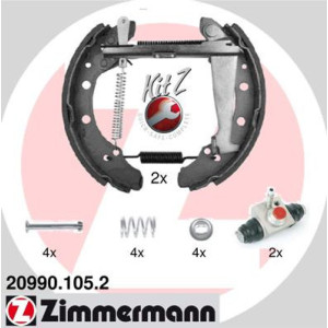 ZIMMERMANN 20990.105.2 Brake Shoe Set for
