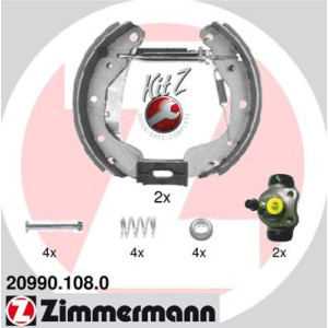 ZIMMERMANN 20990.108.0 Jeu de mâchoires de frein pour