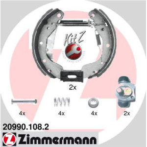 ZIMMERMANN 20990.108.2 Bremsbackensatz für