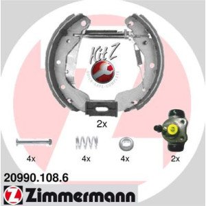 ZIMMERMANN 20990.108.6 Juego de zapatas de frenos para
