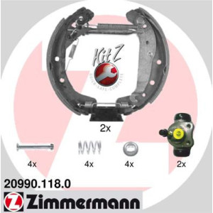 ZIMMERMANN 20990.118.0 Brake Shoe Set for