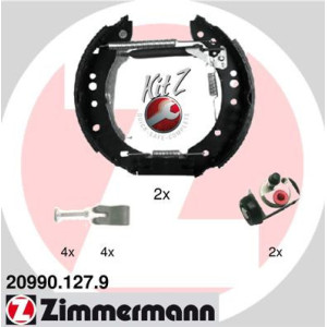 ZIMMERMANN 20990.127.9 Brake Shoe Set for