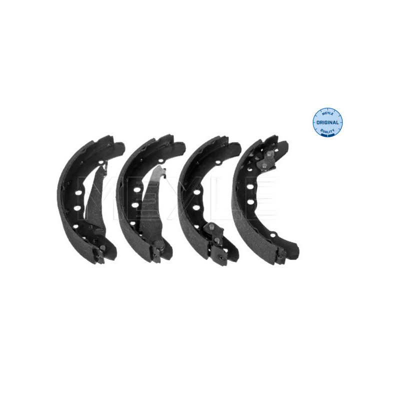 MEYLE 114 042 1101 Jeu de mâchoires de frein pour 100 Caddy Passat 80 Golf Jetta